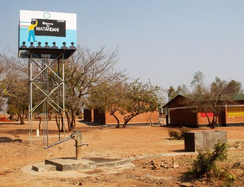Watertank and borehole